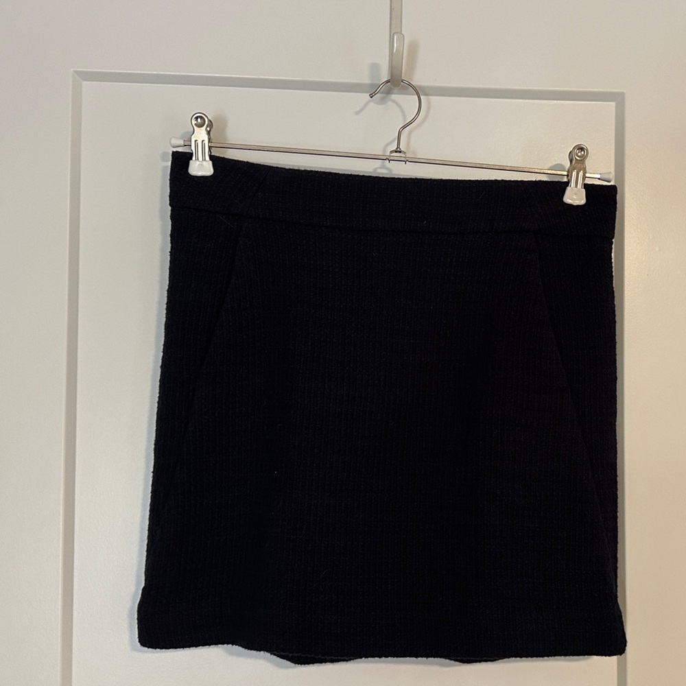 LOFT Classic Black Mini Skirt